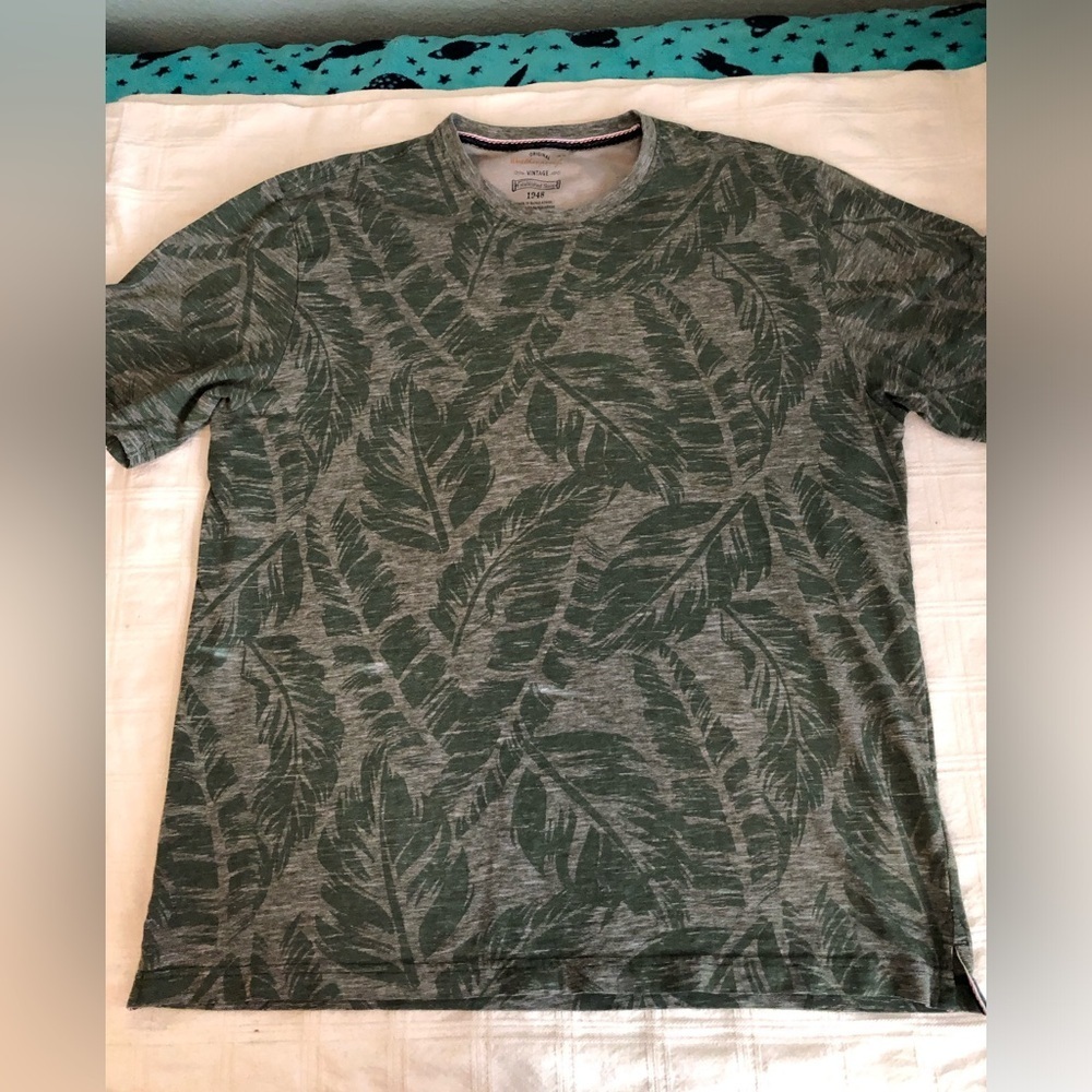 Weatherproof Vintage Tropical Theme T-shirt Mens XL